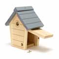 RSPB Cabin nest box, slate grey product photo ai4 T