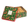 Christmas biscuits in decorative tin product photo side T