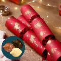 Christmas chorus recycled crackers with chocolate, box of six product photo default T