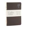 Mini recycled coffee notebooks, set of 3 product photo ai4 T