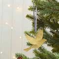 Flying Dove brass decoration product photo back T