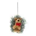 Dapper felt Hedgehog Christmas tree decoration product photo default T