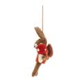 Felt foraging Hare Christmas tree decoration product photo back T