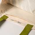 Fern leaf recycled cotton tote bag product photo back T