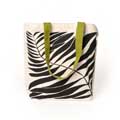 Fern leaf recycled cotton tote bag product photo ai5 T