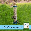 Flo Festival high capacity seed feeder with 4kg premium sunflower hearts product photo default T