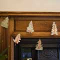 Hand-printed forest paper garland product photo default T