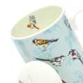 RSPB Frosty meadow tea infuser mug product photo back T