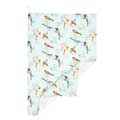 RSPB Frosty meadow bird tea towel product photo side T