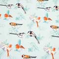 RSPB Frosty meadow bird tea towel product photo back T