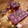 Fruits of the forest recycled wrapping paper, 10 metres product photo side T