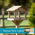 Gallery bird table with 10 Favourites cakes product photo default T