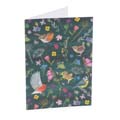 RSPB Garden birds A6 notecards, pack of 12 - Beyond the hedgerow collection product photo back T