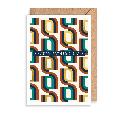 Geometric Father's Day card product photo default T