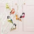 RSPB Glass bird Christmas decorations product photo default T