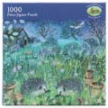 Hedgehogs jigsaw puzzle, 1000-piece product photo side T