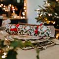 Luxury holly Christmas crackers by Nancy & Betty product photo ai5 T