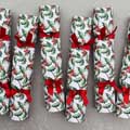 Luxury holly Christmas crackers product photo ai4 T