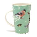 RSPB In the wild birds latte mug product photo back T