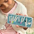 Jumbo watercolour pencils, pack of 10 product photo back T