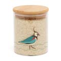 RSPB Lapwing glass storage jar - 750ml, Making a splash collection product photo front T
