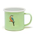 RSPB Kingfisher enamel travel mug, Making a splash collection product photo default T