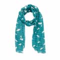 RSPB Recycled cotton scarf, Making a splash collection product photo default T