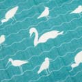 RSPB Recycled cotton scarf, Making a splash collection product photo side T