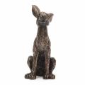 Mini alert hare sculpture product photo back T