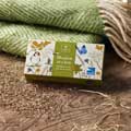 RSPB Mini meadow grass and wildflower seed box product photo side T