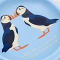 RSPB Puffin teabag holder product photo back T