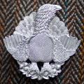 Malcolm Appleby Capercaillie silver brooch product photo default T