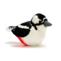RSPB singing great spotted woodpecker soft toy product photo default T
