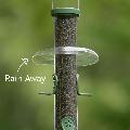 Rain Away - Bird feeder rain guard product photo front T