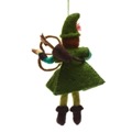 Robin Hood Christmas tree hanging decoration product photo back T