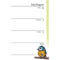 RSPB illustrated A6 diary 2026 product photo back T