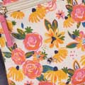 RSPB Meadow bees cross-body organic cotton bag product photo back T