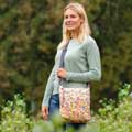 RSPB Meadow bees cross-body organic cotton bag product photo ai5 T