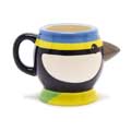 Blue tit shaped mug - Free as a bird collection product photo back T