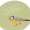 RSPB Bird coasters, set of 4 - Free as a bird collection product photo front T