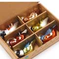 RSPB Glass bird Christmas decorations product photo back T