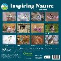 RSPB Inspiring nature calendar 2025 product photo back T