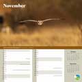 RSPB Inspiring nature calendar 2026 product photo back T