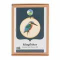 RSPB Kingfisher needle felt kit product photo back T