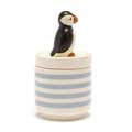RSPB Puffin trinket box product photo side T