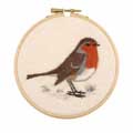 RSPB Robin needle felt kit product photo side T