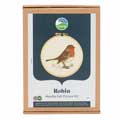 RSPB Robin needle felt kit product photo back T