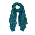 RSPB Woodland birds heavyweight winter scarf product photo side T