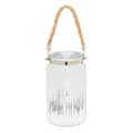 Forest glass silver lantern product photo side T