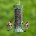 RSPB Ultimate easy-clean® nyjer seed bird feeder, small product photo front T